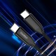 Laadimisjuhe Choetech XCC-1035 USB-C to USB-C PD3.1 240W 1.2m must