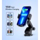 Car charger-holder Choetech T203-F 15W Gravity Car Charger Holder black