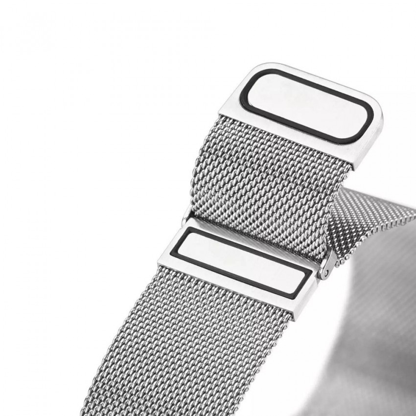 Aproce Dux Ducis Milanese Series For Smartwatches 20mm Silver