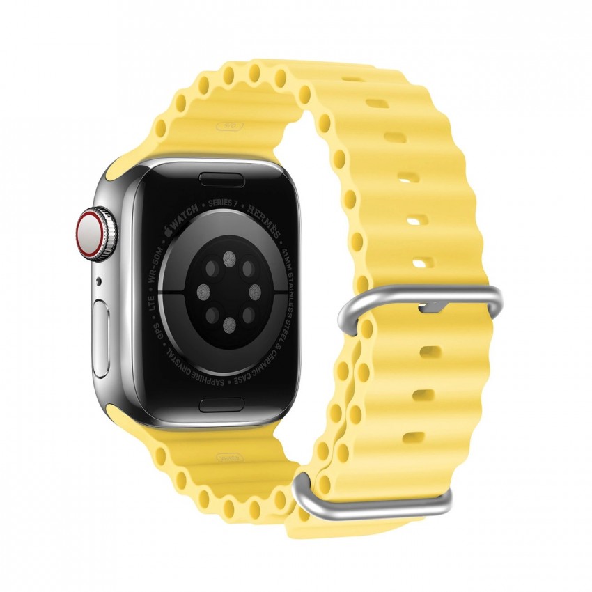 Aproce Dux Ducis OceanWave Series Apple Watch 42/44/45/49mm Yellow