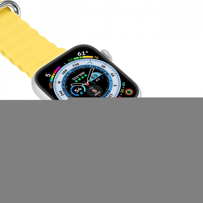 Aproce Dux Ducis OceanWave Series Apple Watch 42/44/45/49mm Yellow