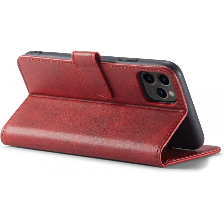 Maciņš Wallet Case Xiaomi Redmi 13 4G/Redmi 13 5G/Poco M6 4G sarkans