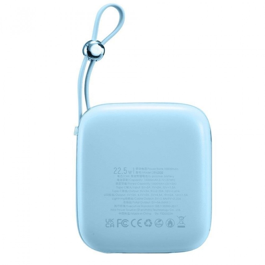 Väline aku Power Bank Joyroom JR-L003 22.5W 10000mAh sinine