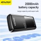 Väline aku Power Bank Awei P13K PD20W/QC22.5W 20000mAh must