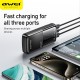 Väline aku Power Bank Awei P13K PD20W/QC22.5W 20000mAh must