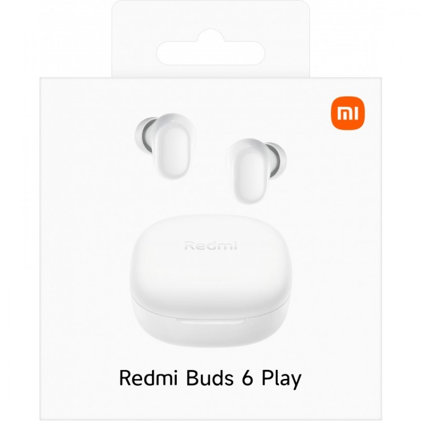 Bezvadu austiņas Xiaomi Redmi Buds 6 Play baltas BHR8773GL