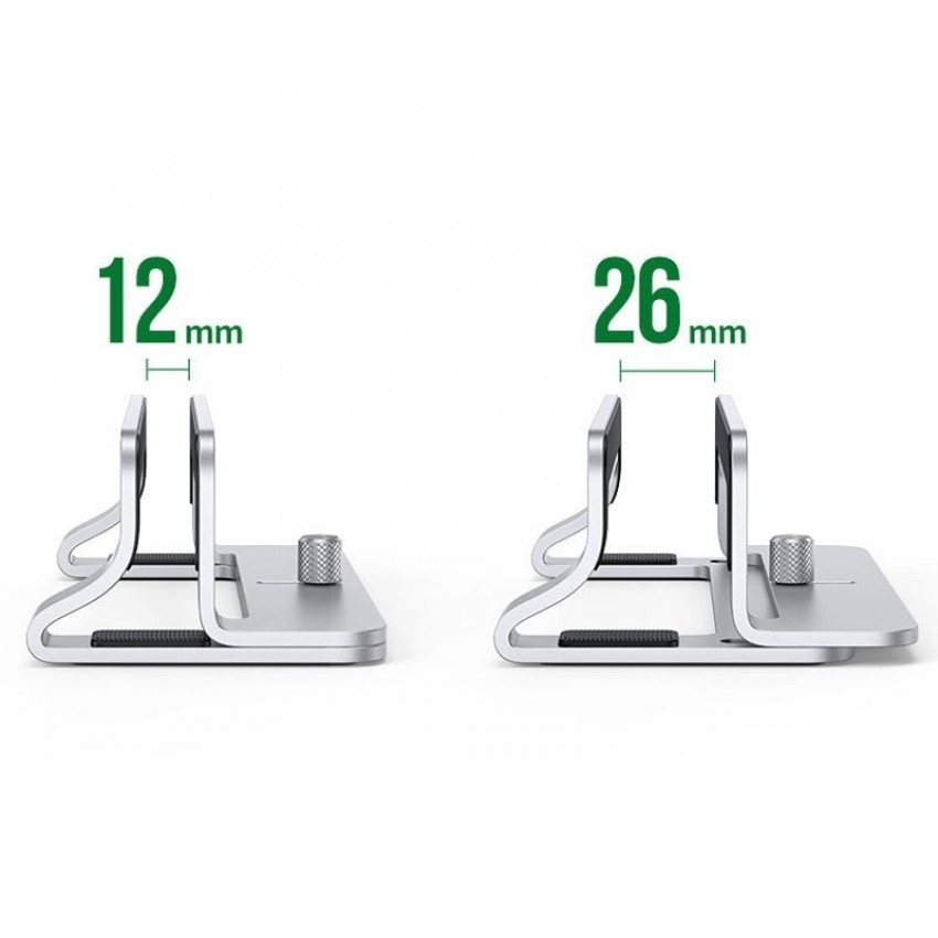 Portatīvo datoru statīvs Ugreen LP258 (20471) sudraba krāsā