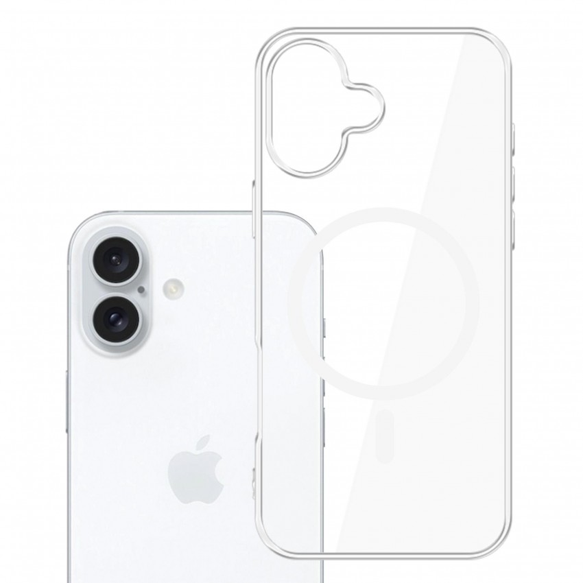 Maciņš 3mk Clear MagCase Apple iPhone 16 Plus