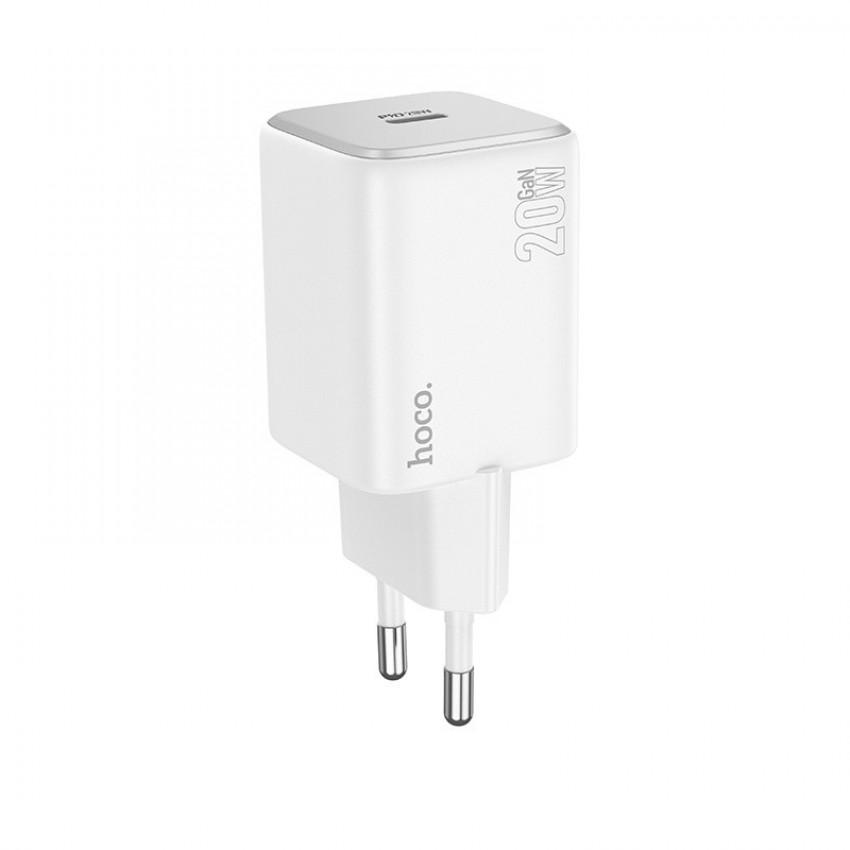 Lādētājs Hoco N40 USB-C PD20W balts