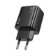 Lādētājs Hoco N56 2xUSB-C/2xUSB-A PD30W melns