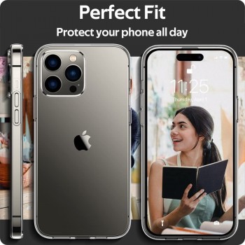 Maciņš X-Level Antislip/O2 Apple iPhone 16 Pro skaidrs