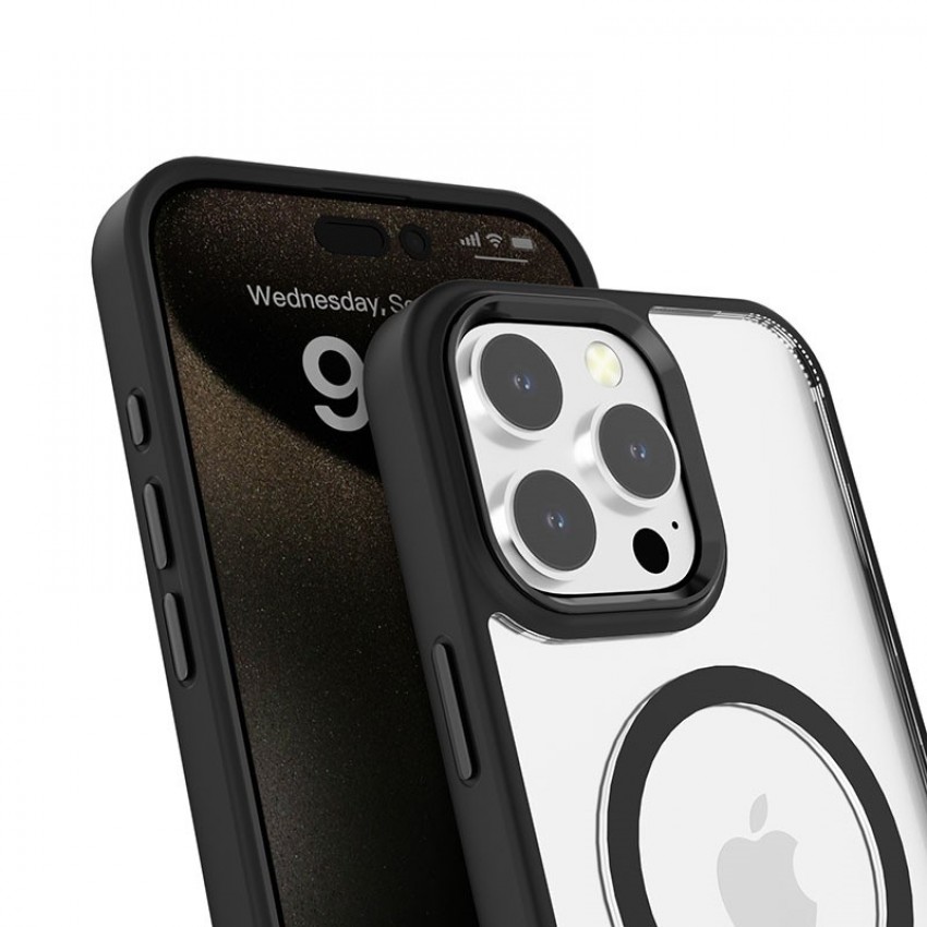 Maciņš Premium Mag Cover Apple iPhone 11 Pro melns