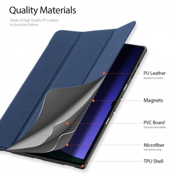 Case Dux Ducis Domo Samsung X920 Tab S10 Ultra dark blue