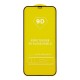 LCD aizsargstikls 9D Full Glue priekš Samsung S931 S25 melns