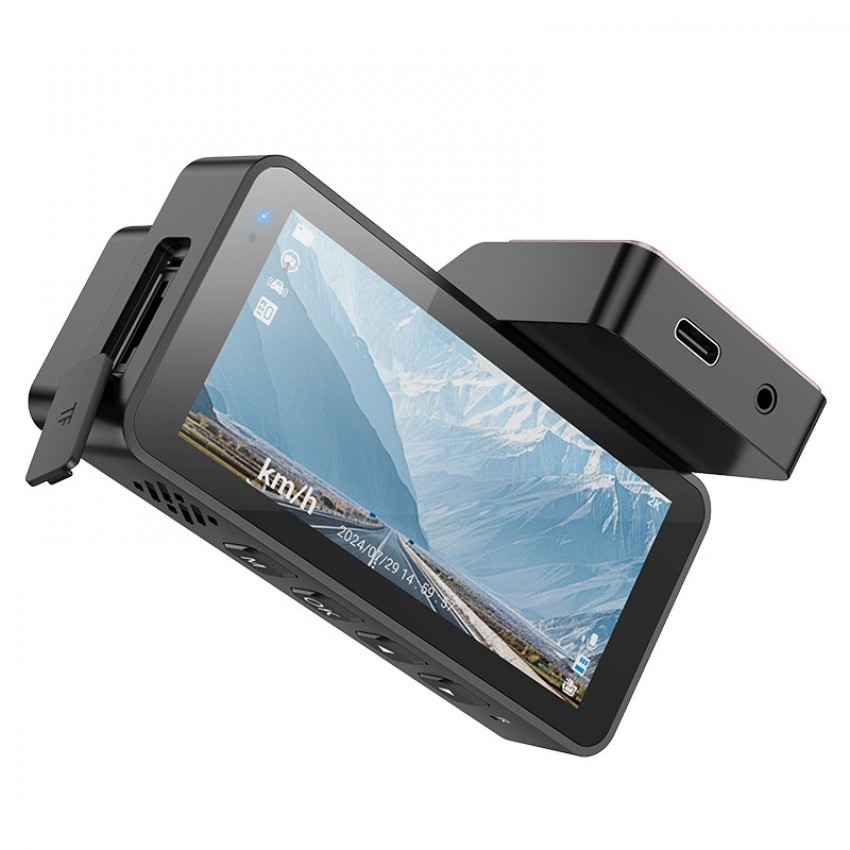 Video ierakstitajs Hoco DV11 2K GPS Driving Recorder