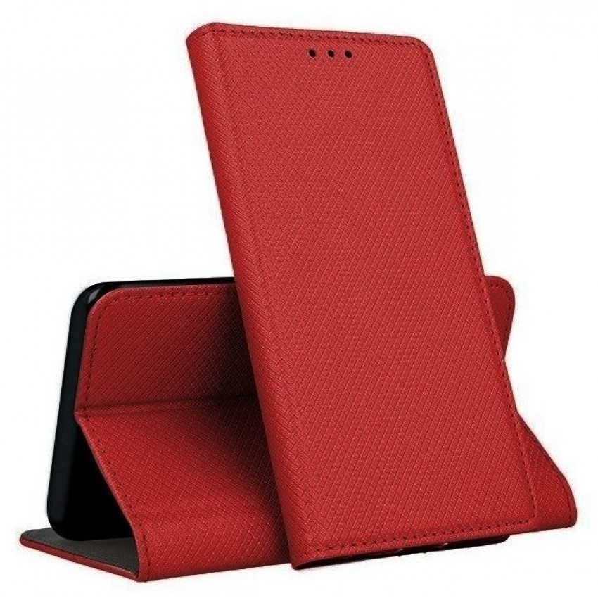 Maciņš Smart Magnet Xiaomi Redmi 14C sarkans