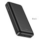 Arejais-akumulators Power Bank Borofone BJ3A Type-C microUSB 2*USB (2A)  20000mAh melna