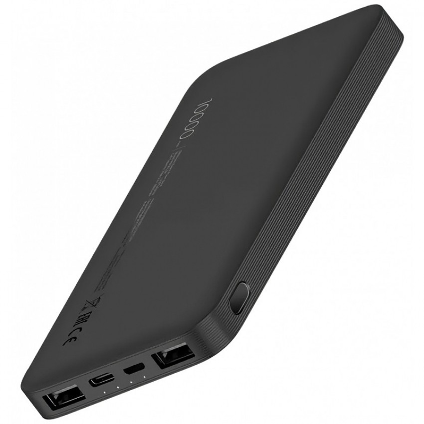 Arejais-akumulators Power Bank Xiaomi Redmi Power Bank 10000mAh melns VXN4305GL