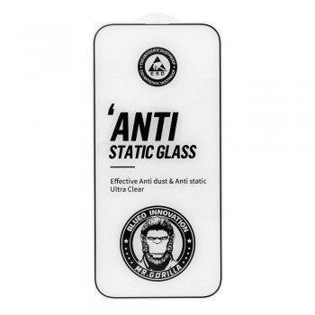 LCD aizsargstikls 5D Mr. Monkey Glass (Strong HD) Apple iPhone 13 melns