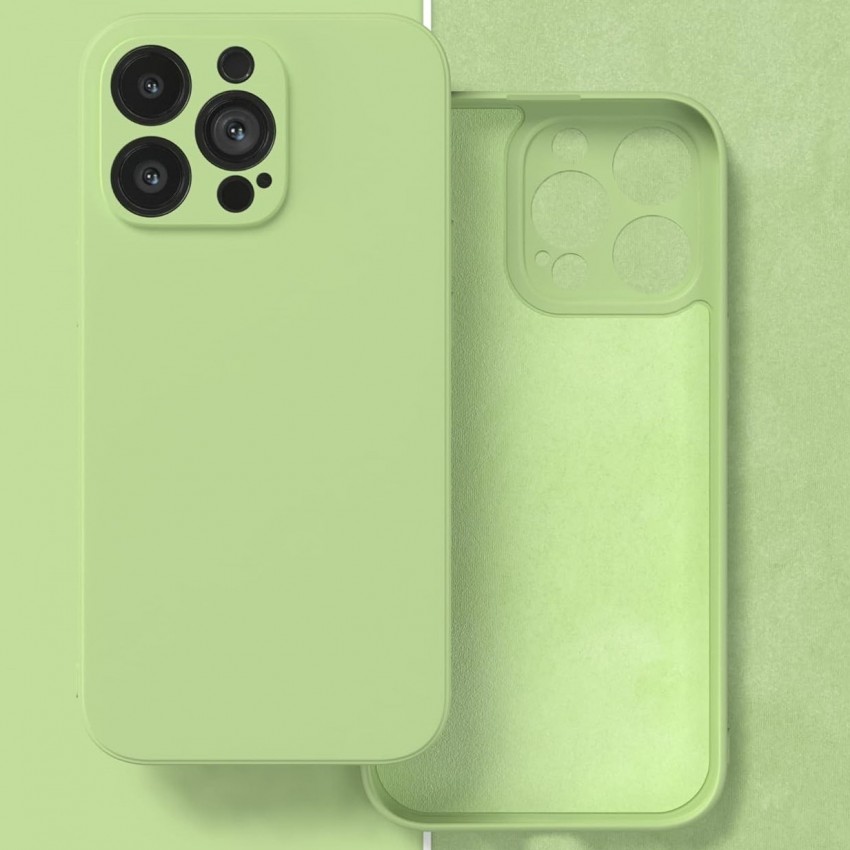 Maciņš Liquid Silicone 1.5mm Apple iPhone 16e piparmētru krāsa