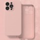 Telefoniümbris Liquid Silicone 1.5mm Apple iPhone 16e roosa