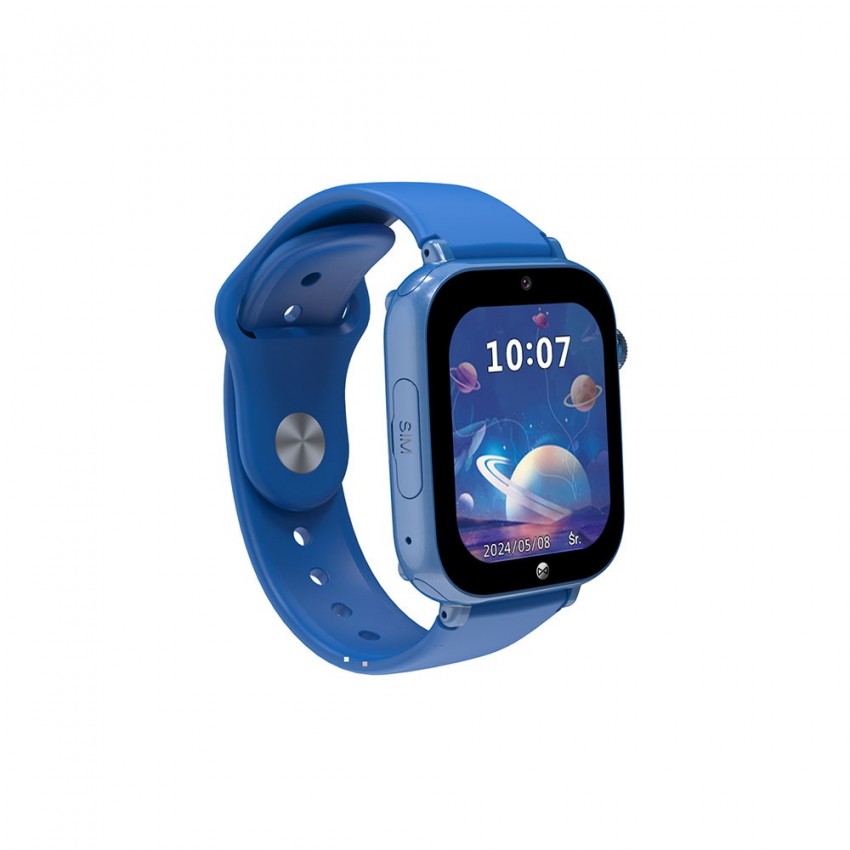 Viedais pulkstenis bērniem Forever Smartwatch GPS WiFi 4G Kids Look Me! 3 KW-520 zils