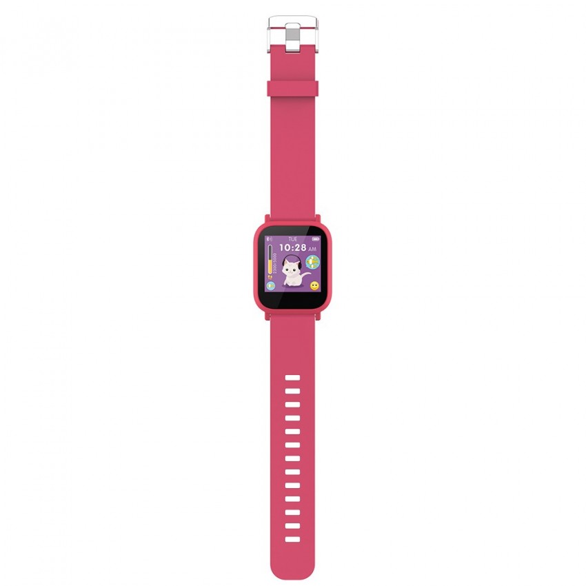 Viedais pulkstenis bērniem Maxlife Smartwatch Kids MXSW-200 rozā