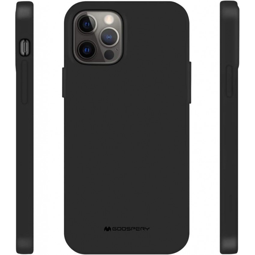 Maciņš Mercury Soft Jelly Case Samsung A165 A16 4G/A166 A16 5G melns