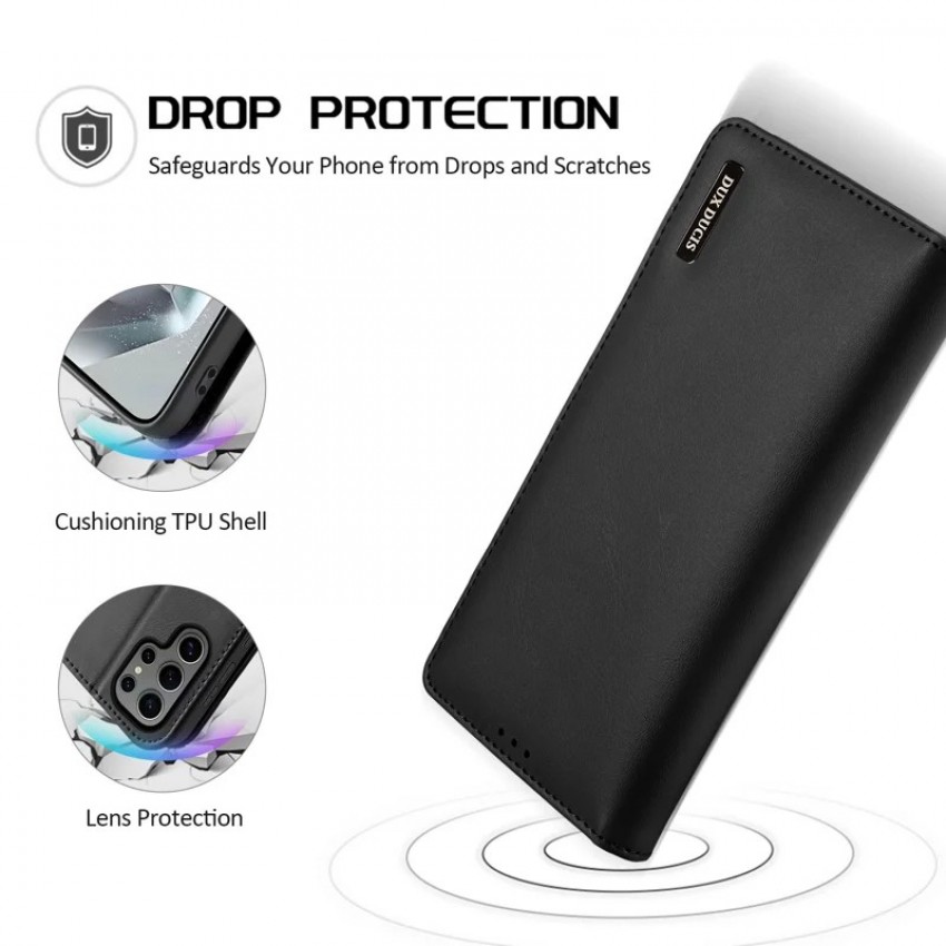 Maciņš Dux Ducis Hivo priekš Samsung S938 S25 Ultra melns