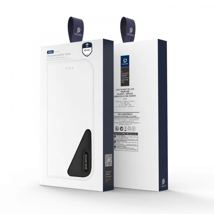 Maciņš Dux Ducis Hivo priekš Samsung S938 S25 Ultra melns