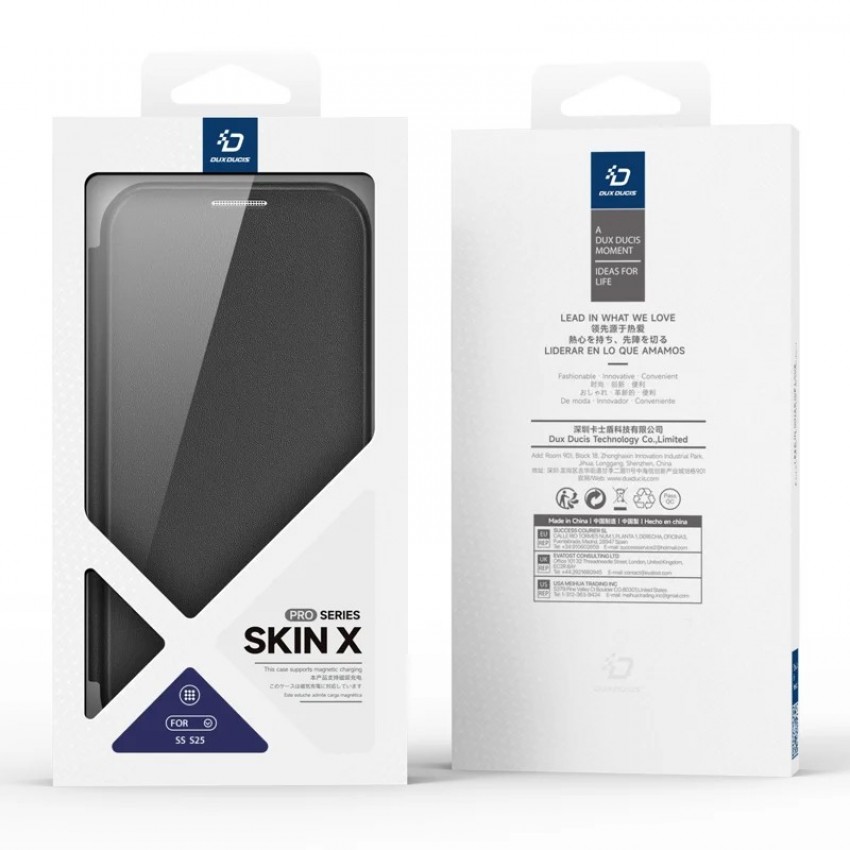 Telefoniümbris Dux Ducis Skin X Pro Samsung S931 S25-le must