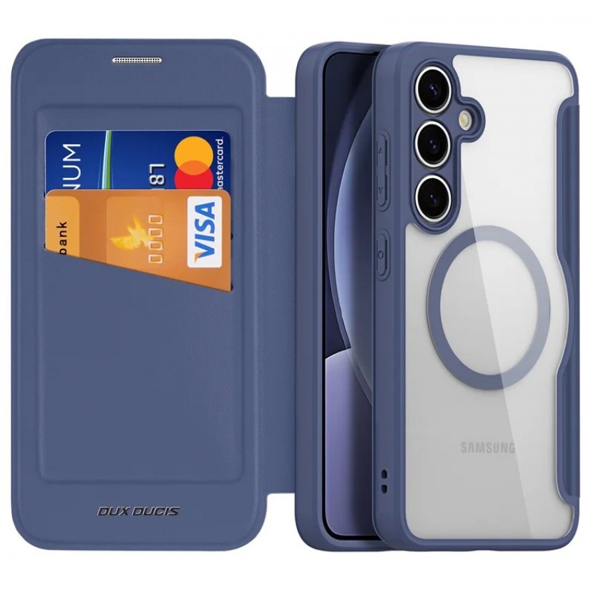 Telefoniümbris Dux Ducis Skin X Pro Samsung S931 S25-le sinine