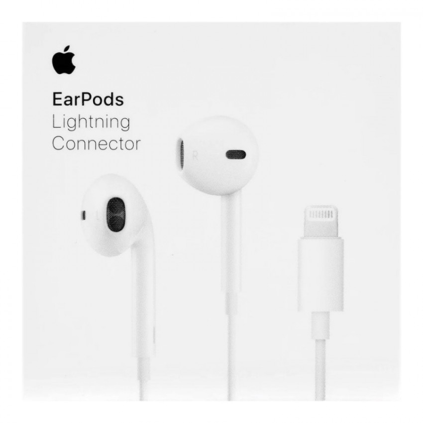 Austiņas Apple EarPods Lightning balts MMTN2AM/A