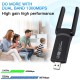 USB Wi-Fi adapteris Reach UWA-1 1300Mbps 802.11ac/a/b/g/n melns