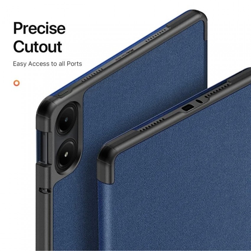 Maciņš Dux Ducis Domo Xiaomi Redmi Pad Pro 12.1 tumši zils