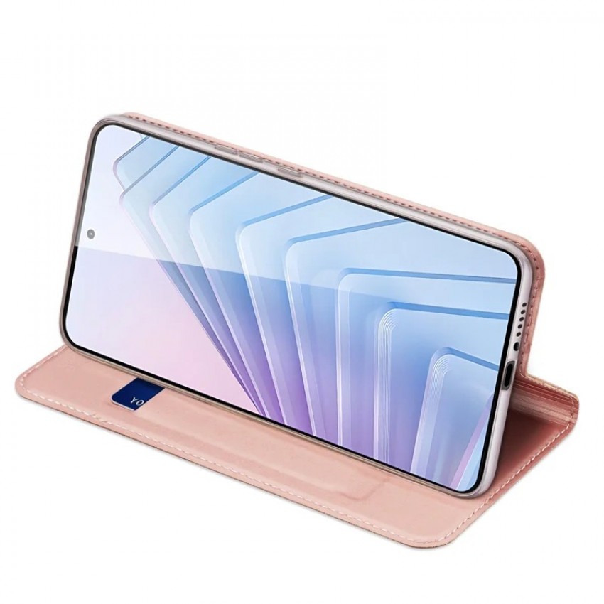 Telefoniümbris Dux Ducis Skin Pro Xiaomi Redmi Note 14 5G roosa-kuld