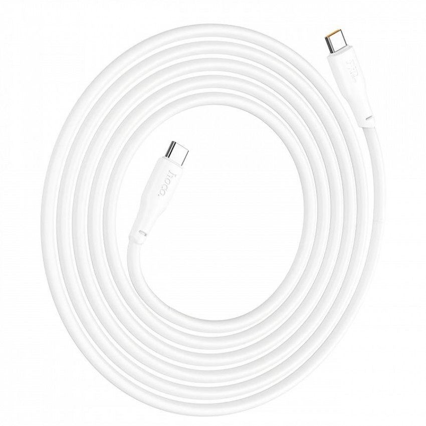 Laadimisjuhe Hoco X93 240W USB-C to USB-C 2.0m valge