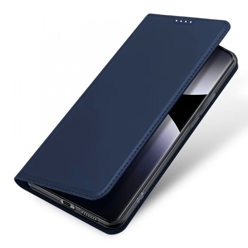 Maciņš Dux Ducis Skin Pro Xiaomi Redmi Note 14 Pro 4G tumši zils