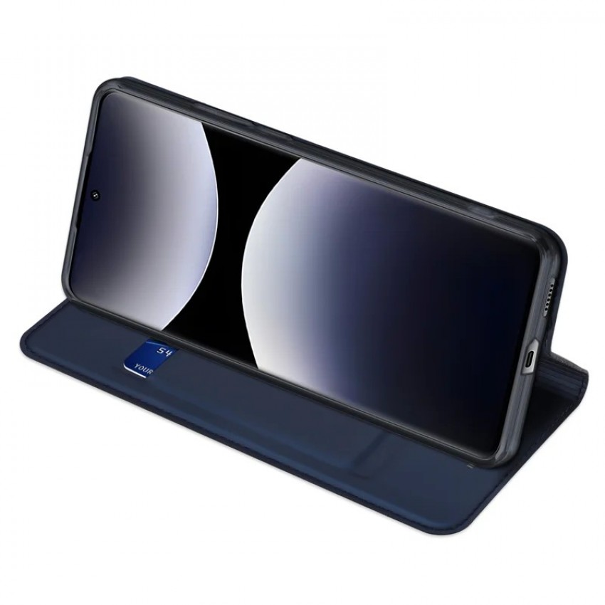 Maciņš Dux Ducis Skin Pro Xiaomi Redmi Note 14 Pro 4G tumši zils