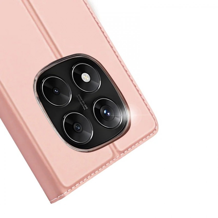 Maciņš Dux Ducis Skin Pro Xiaomi Redmi Note 14 Pro 4G rozā-zelts