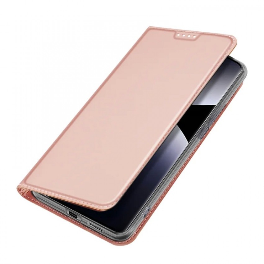 Maciņš Dux Ducis Skin Pro Xiaomi Redmi Note 14 Pro 4G rozā-zelts