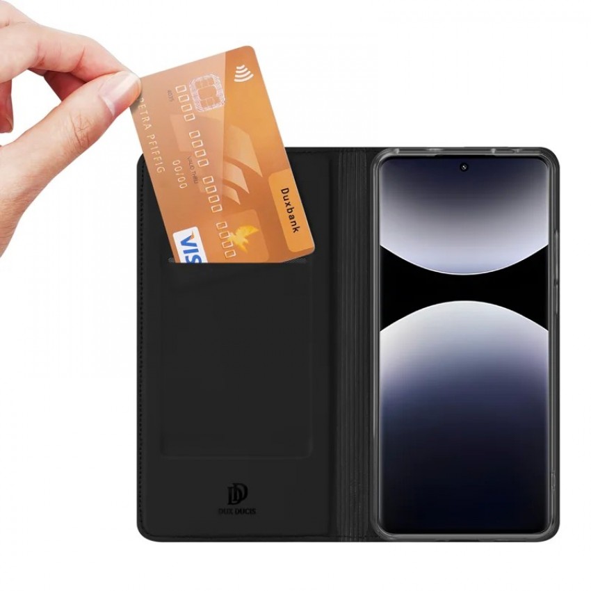 Maciņš Dux Ducis Skin Pro Xiaomi Redmi Note 14 Pro 4G melns