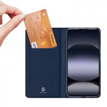 Maciņš Dux Ducis Skin Pro Xiaomi Redmi Note 14 4G tumši zils