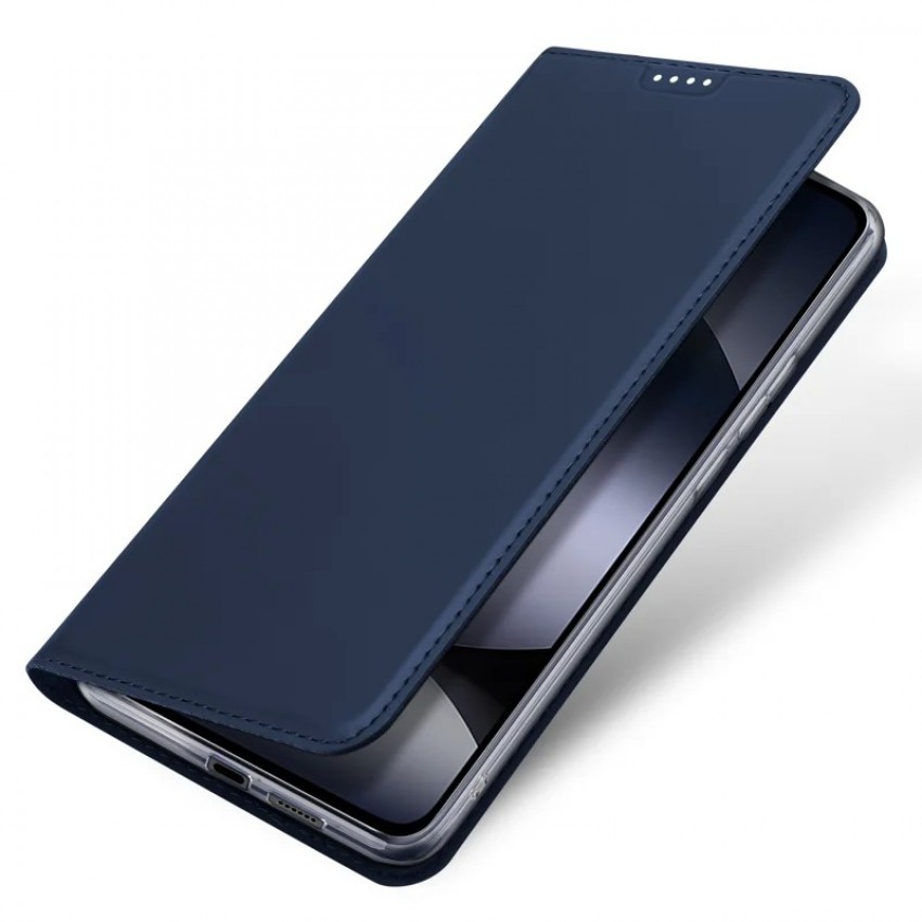 Maciņš Dux Ducis Skin Pro Xiaomi Redmi Note 14 4G tumši zils