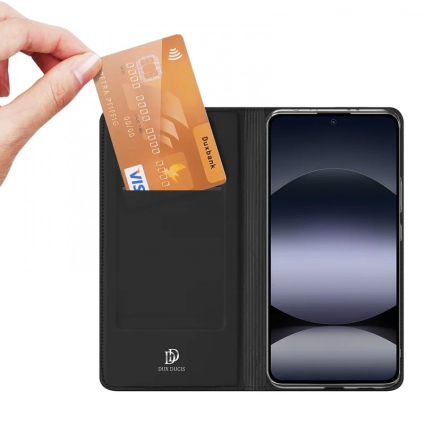 Maciņš Dux Ducis Skin Pro Xiaomi Redmi Note 14 4G melns