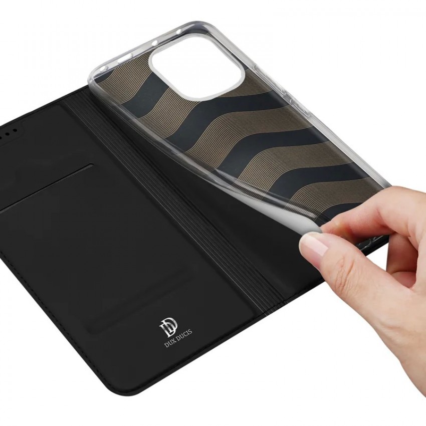 Maciņš Dux Ducis Skin Pro Xiaomi Redmi Note 14 4G melns