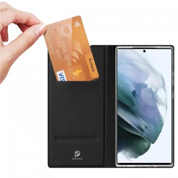 Maciņš Dux Ducis Skin Pro Samsung S908 S22 Ultra 5G melns