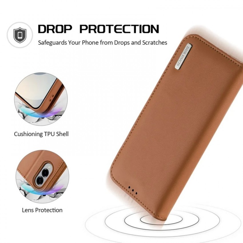 Telefoniümbris Dux Ducis Hivo Samsung S937 S25 Edge pruun