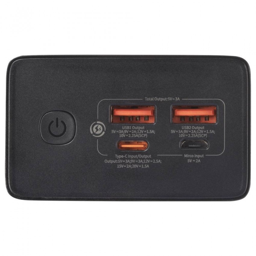 Arejais-akumulators Power Bank Power Bank Baseus StarLord 30W 30000mAh melna P10022905113-00
