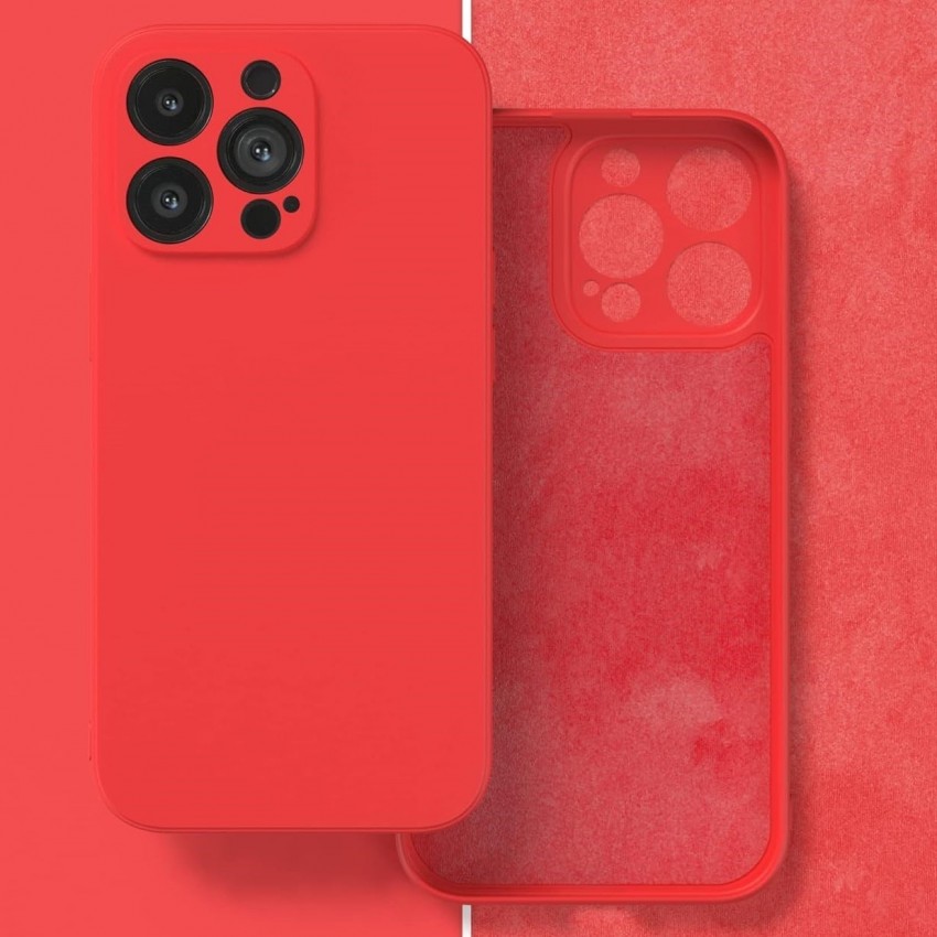 Maciņš Liquid Silicone 1.5mm Samsung S937 S25 Edge sarkans